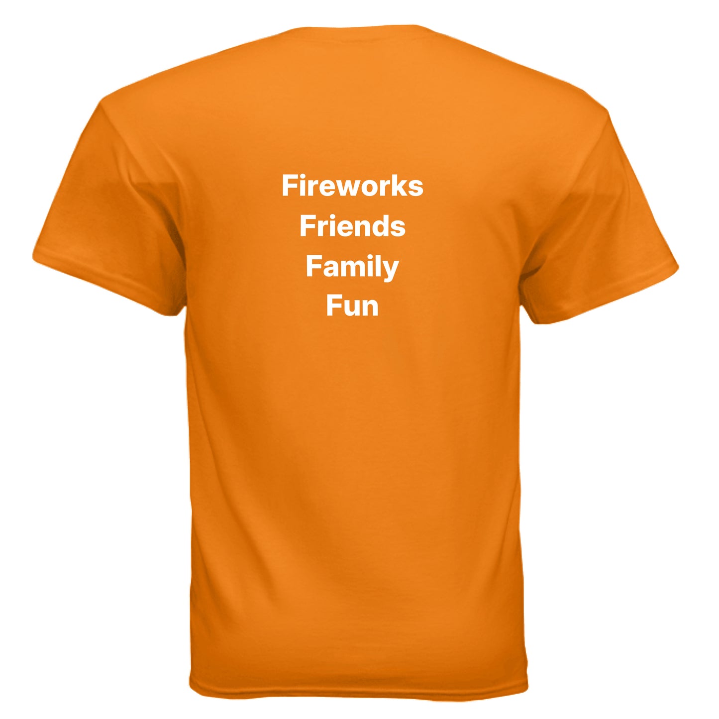 SAFETY ORANGE - BACK